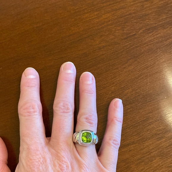 David Yurman peridot ring size 4.5 - Picture 11 of 11
